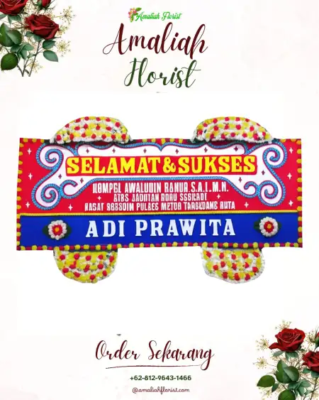 Papan Bunga Ucapan Selamat Dalembalar
